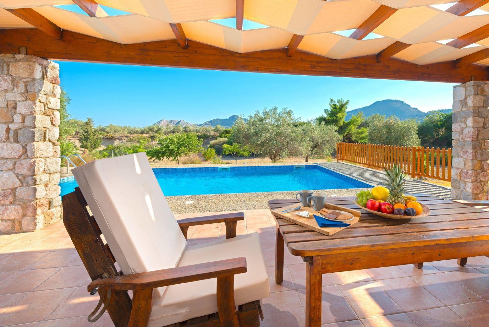 Olive Private Swimming Pool 5 Bdr Rhodes Vila Kolymbia